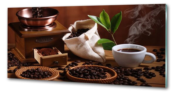 Panou sticlă bucătărie O ceașcă de espresso
