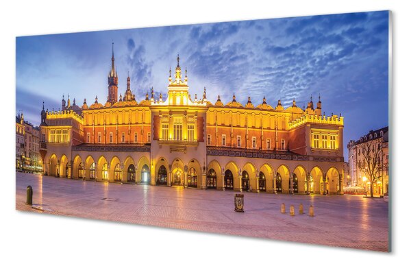 Panouri de sticlă Cracovia pânză apus de soare
