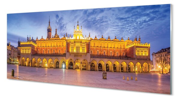 Panouri de sticlă Cracovia pânză apus de soare
