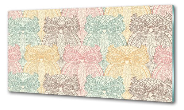 Sticlă pentru bucătărie Owls