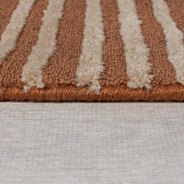 Covor tip traversă teracotă 80x300 cm Kylo – Flair Rugs