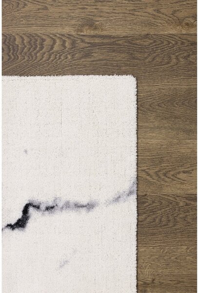 Covor crem din lână 160x240 cm Marble – Agnella