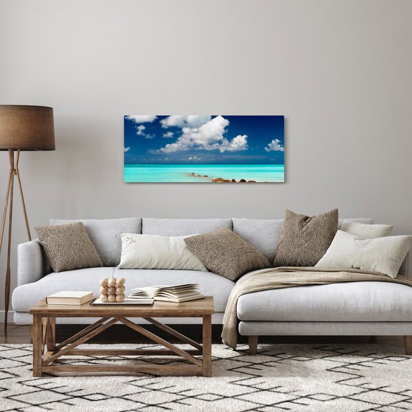 Tablou - Plaja tropică (120x50 cm)
