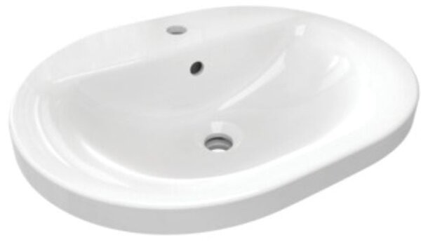 Ideal Standard Connect lavoar 55x43 cm ovale încastrat alb luciu E503901