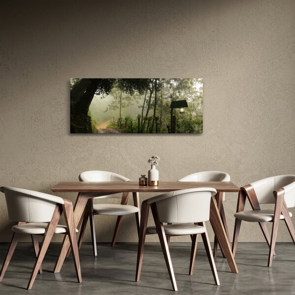 Tablou cu ceața de dimineața (120x50 cm)