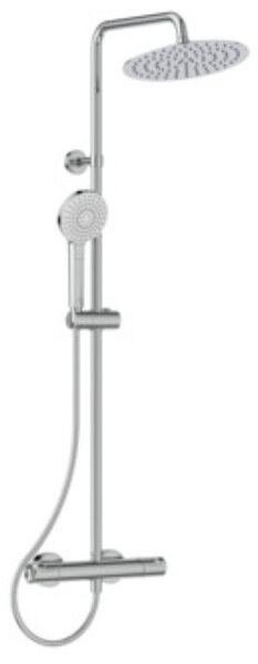 Ideal Standard Ceratherm set de duș perete cu termostat cu duș de ploaie crom A7565AA
