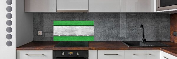 Panou perete bucătărie perete verde