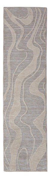 Covor tip traversă gri lavabil 60x223 cm Calder – Flair Rugs