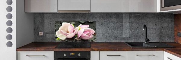 Panou sticla securizata bucatarie Magnolia Zen Piatra