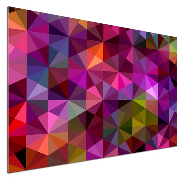 Panou sticlă decorativa bucătărie valuri abstracte