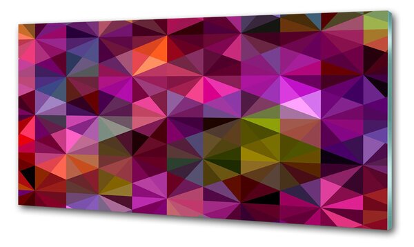 Panou sticlă decorativa bucătărie valuri abstracte