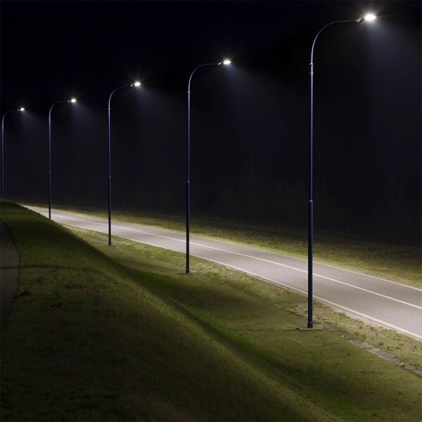 Lampă LED stradală SAMSUNG CHIP LED/30W/230V 6500K IP65 gri