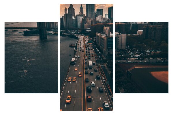 Tablou cu Manhattan (90x60 cm)
