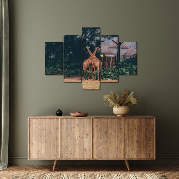 Tablou cu două girafe (150x105 cm)