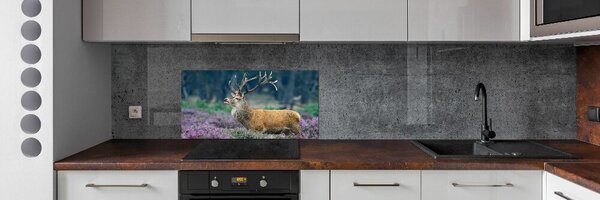 Panou de bucătărie Deer de lavandă