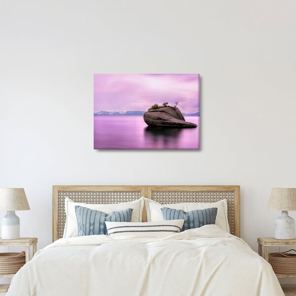 Tablou cu piata în mare (70x50 cm)