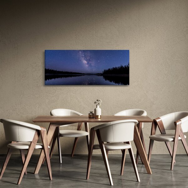 Tablou cu cerul nocturn (120x50 cm)
