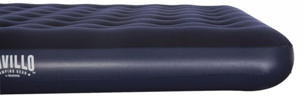 Saltea de voiaj doua persoane, 203X183X22cm, velur