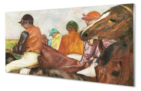 Panouri de sticlă cursă de cai Rider