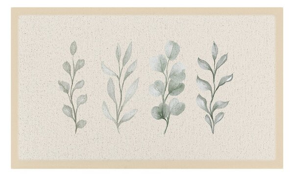 Covoraș de intrare 40x70 cm Neutral Leaves – Artsy Doormats