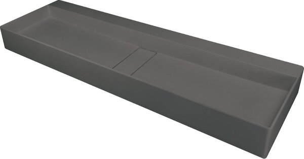 Deante Blur lavoar 120x40 cm dreptunghiular de blat antracit mat CQB_TU2S