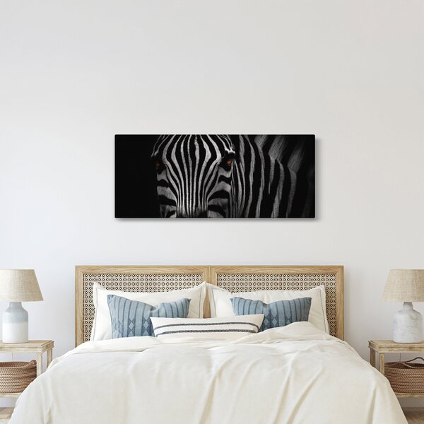 Tablou cu zebră (120x50 cm)