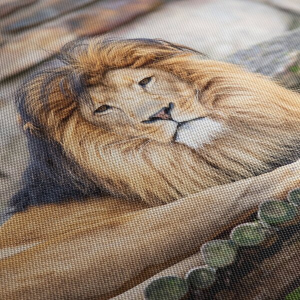 Tablou cu leu (150x105 cm)