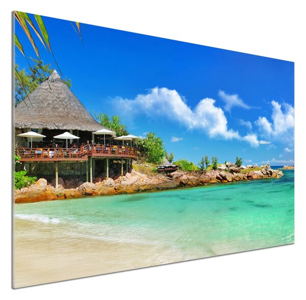 Panou de bucătărie plaja Seychelles