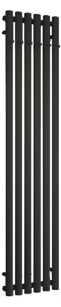 Oltens Stang calorifer de baie decorativ 150x31.5 cm negru mat 55022300