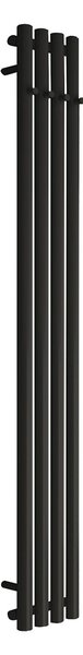 Oltens Stang calorifer de baie decorativ 150x20.5 cm negru mat 55020300