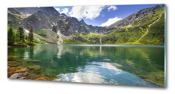 Sticlă pentru bucătărie Marine ochi Tatry