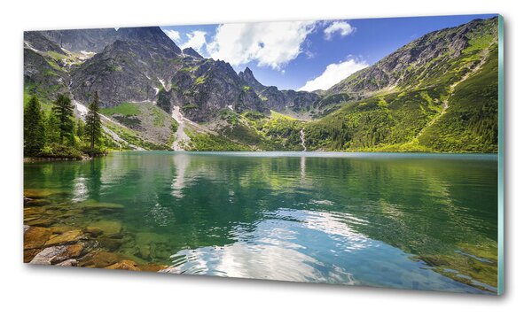 Sticlă pentru bucătărie Marine ochi Tatry