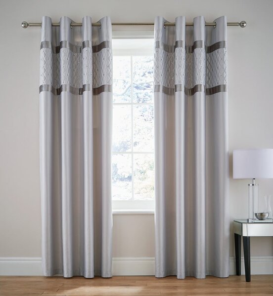 Draperii gri 2 buc. 168x229 cm Sequin Cluster – Catherine Lansfield