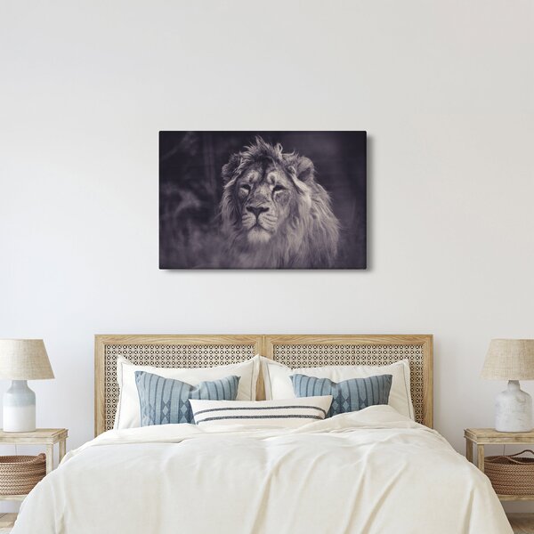 Tablou cu leu (90x60 cm)