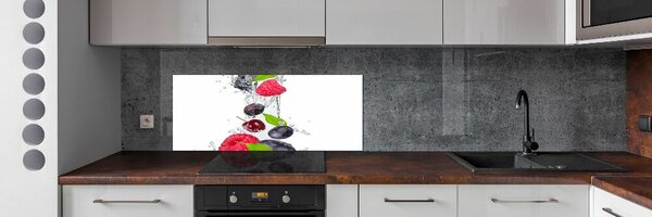 Panou de bucătărie Fructele si apa