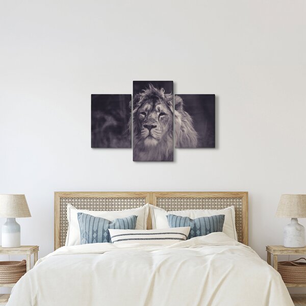 Tablou cu leu (90x60 cm)