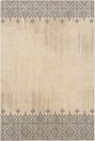 Covor bej din lână 133x180 cm Decori – Agnella