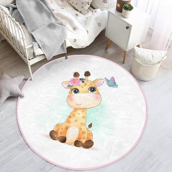 Covor pentru copii alb ø 120 cm Comfort – Mila Home