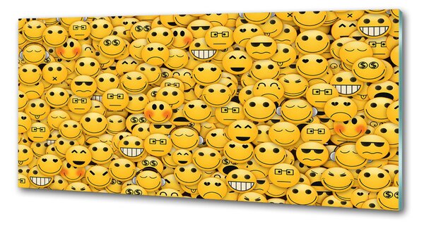 Sticlă bucătărie emoticoane