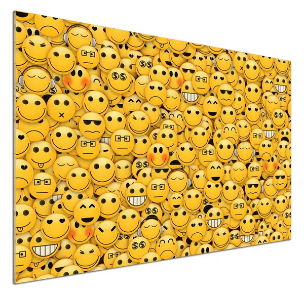 Sticlă bucătărie emoticoane