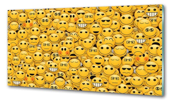 Sticlă bucătărie emoticoane
