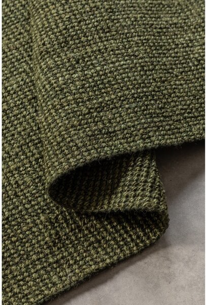 Covor kaki din iută 80x150 cm Bouclé – Hanse Home