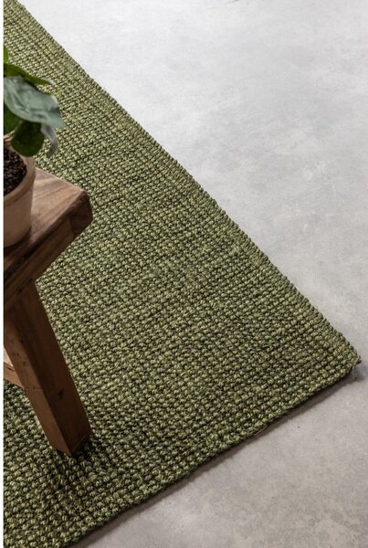 Covor kaki din iută 80x150 cm Bouclé – Hanse Home