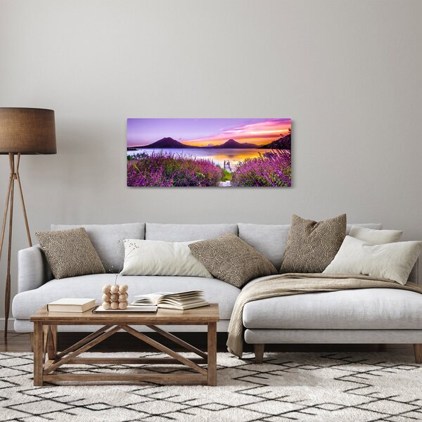 Tablou cu lac (120x50 cm)