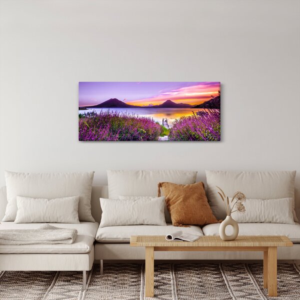 Tablou cu lac (120x50 cm)