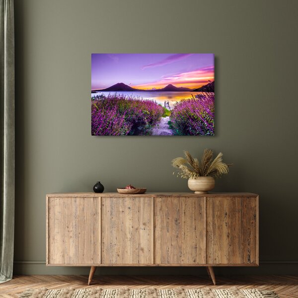 Tablou cu lac (90x60 cm)