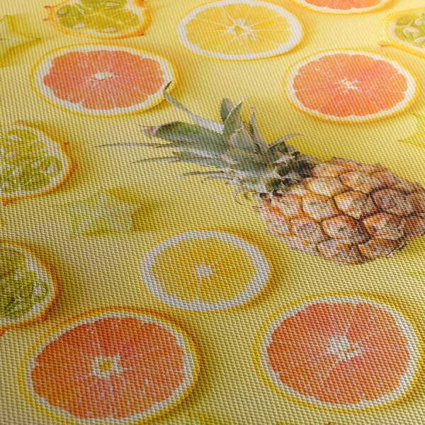 Tablou cu fructe (cu ceas) (90x30 cm)