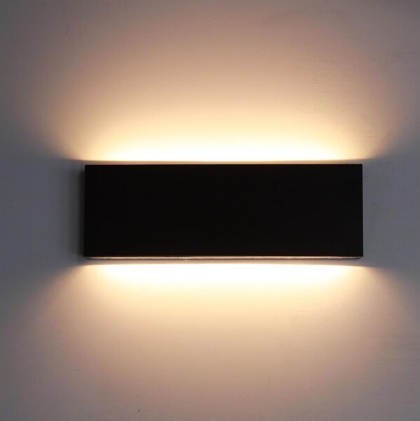 Aplică LED de exterior LED/12W/230V IP65 neagră Top Light