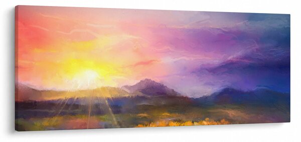 Tablou - Răsărit (120x50 cm)