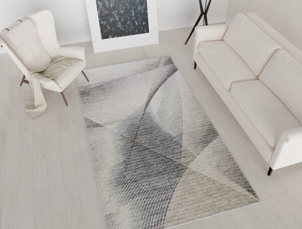 Covor albastru/gri deschis lavabil 80x150 cm – Vitaus